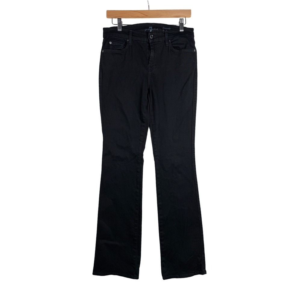 7 For All Mankind Kimmie Bootcut Jeans size‎ 29 Black